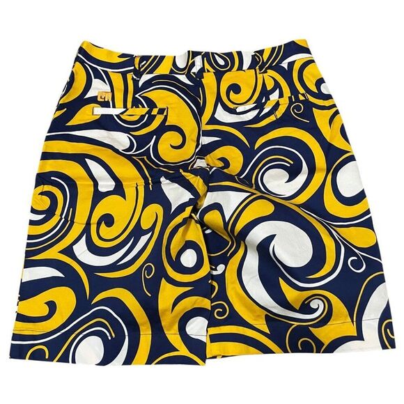 Loudmouth Golf Men’s Shorts Discontinued Size 36 Blue & Gold Splash - Picture 6 of 7